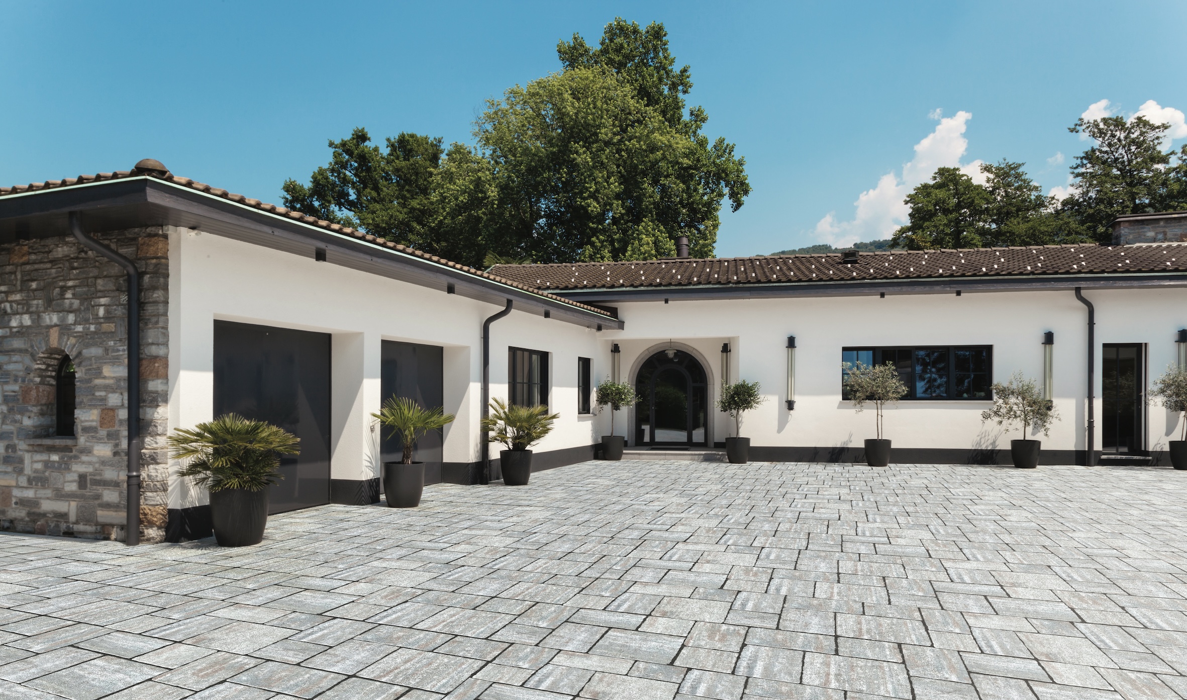 Pavimentazioni autobloccanti per aree residenziali